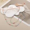 Women Glasses Chain Colorful Faux Gemstone Eyeglass Chain Retro Beaded Sunglass Strap Eyeglass Lanyards for Spectacle Reading Glasses