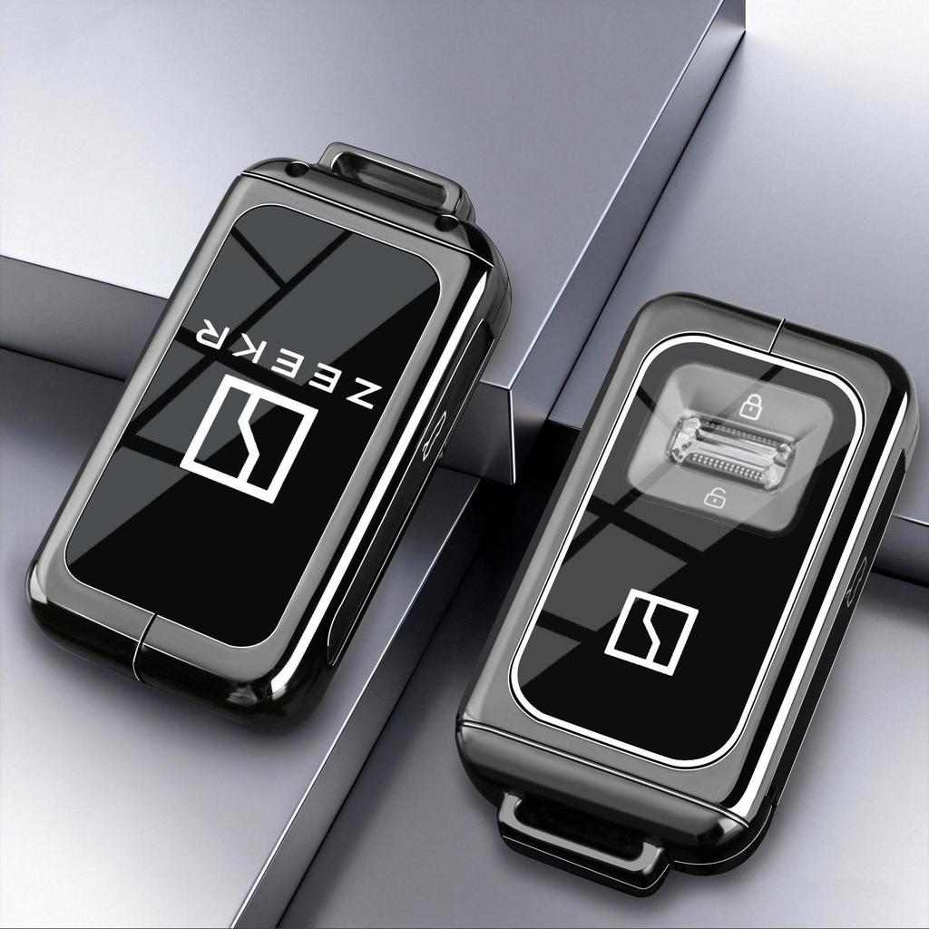 Zeekr 9X Key Case: Fits 25 Models, Ultra Version 70kWh Shell, Max Version 55kWh Cover, Hyper Car Metal Buckle