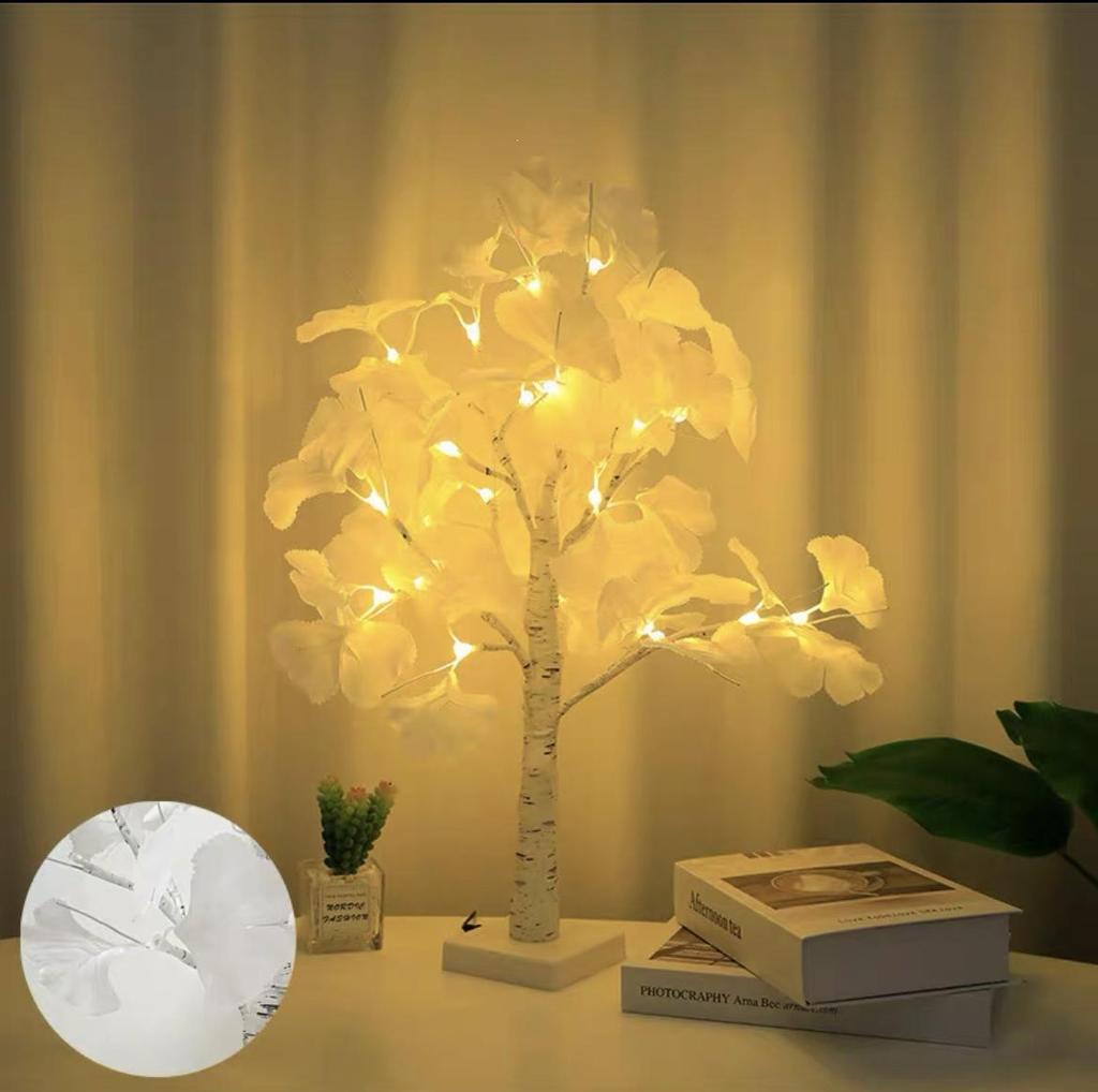 LED Christmas Birch Tree Lights - Home Decor for Living Room, Bedroom, and More