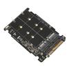 NVME U.2 To Combo NGFF M.2 SATA PCIe SSD Adapter 40Gbps Stable Operation SFF8639 SSD Adapter for