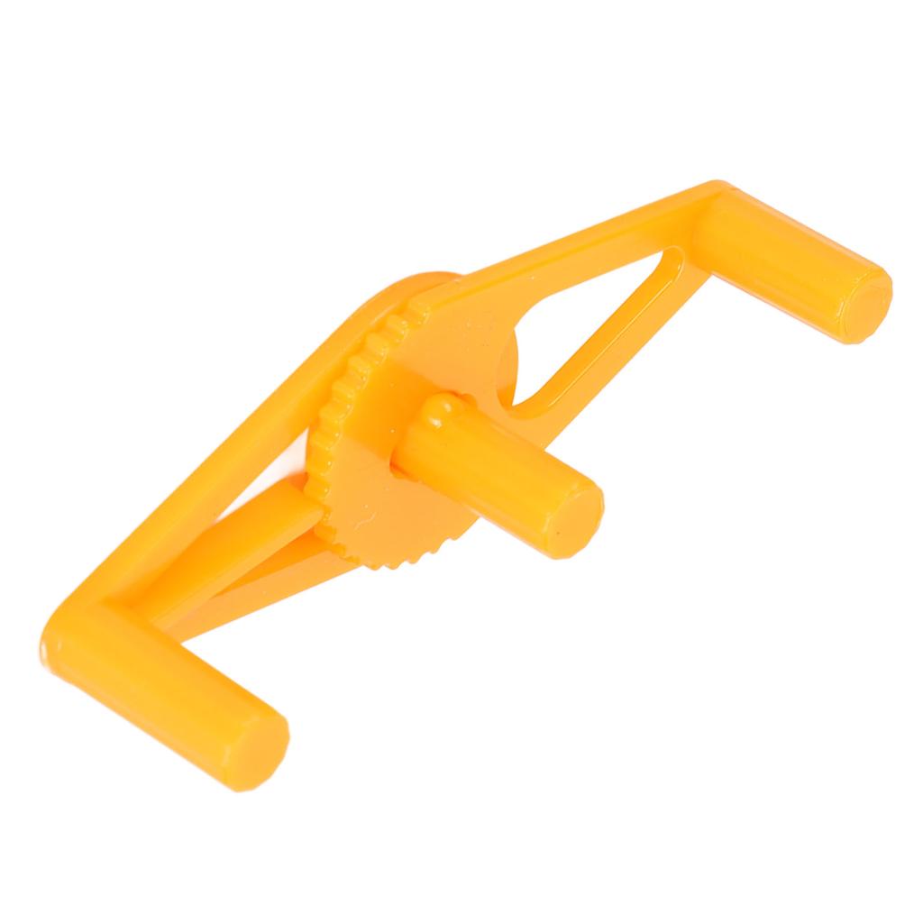 50 szt. Klipsy do treningu niskonapięciowego 360 Stopni Regulowane Wielokrotnego Użytku Plastikowe Klipsy do Gięcia Łodyg Roślin do Ogrodnictwa Pomarańczowe