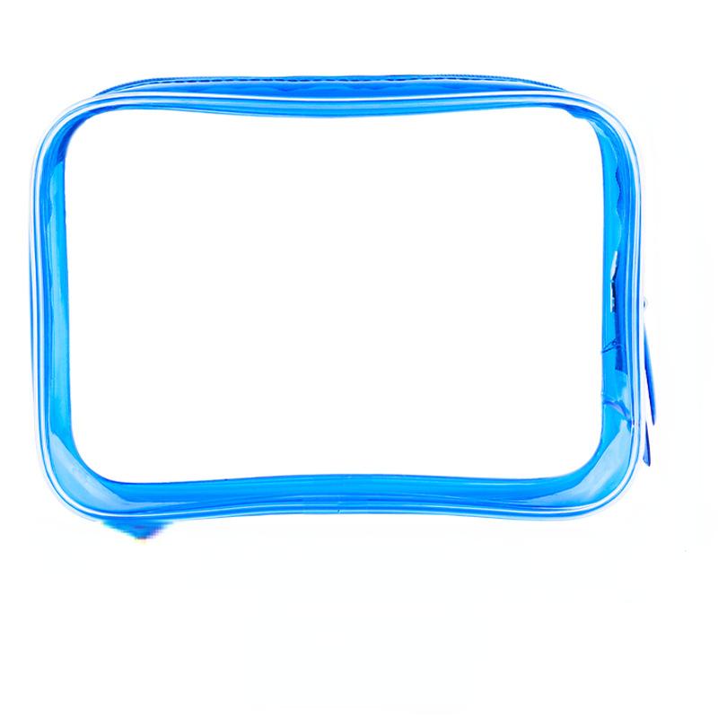1 szt. Damska Przezroczysta Kosmetyczka Podróżna Organizer Przezroczysty PVC Kosmetyczki Uroda Kosmetyki do Toalety Pouch Torby do Przechowywania Pouch