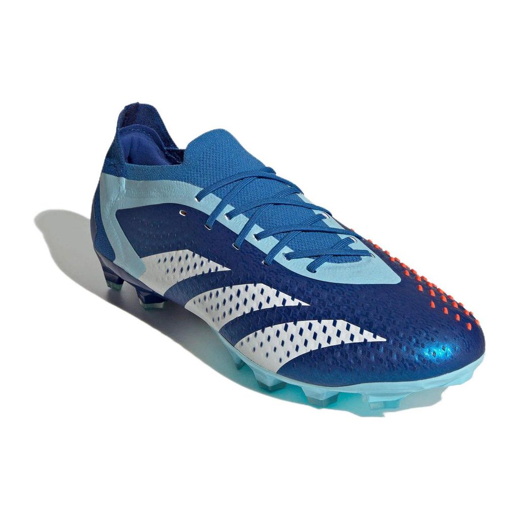 Adidas Predator Accuracy.1 Comfortable AG (Rubber Short Studs) Non-Slip Durable Soccer Shoes Men Soccer Shoes Blue IE9453