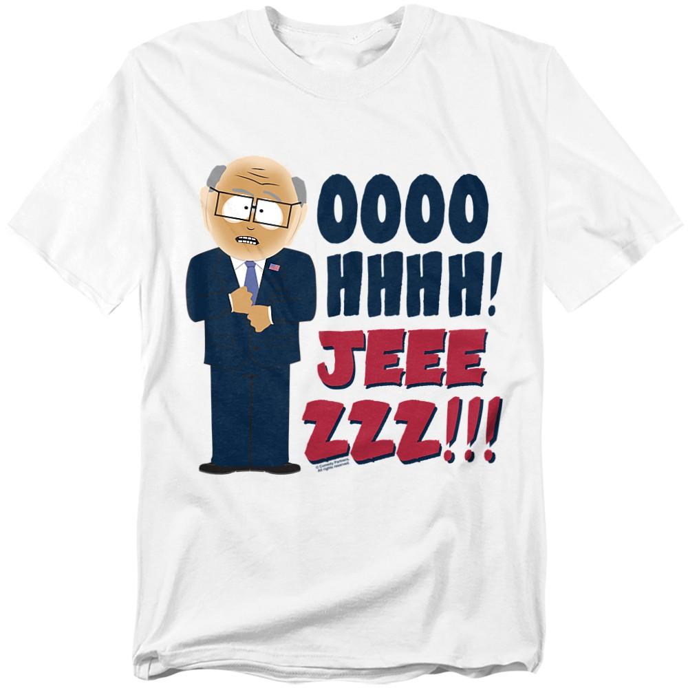 South Park Oh Jeez T-Shirt S-5XL White XL