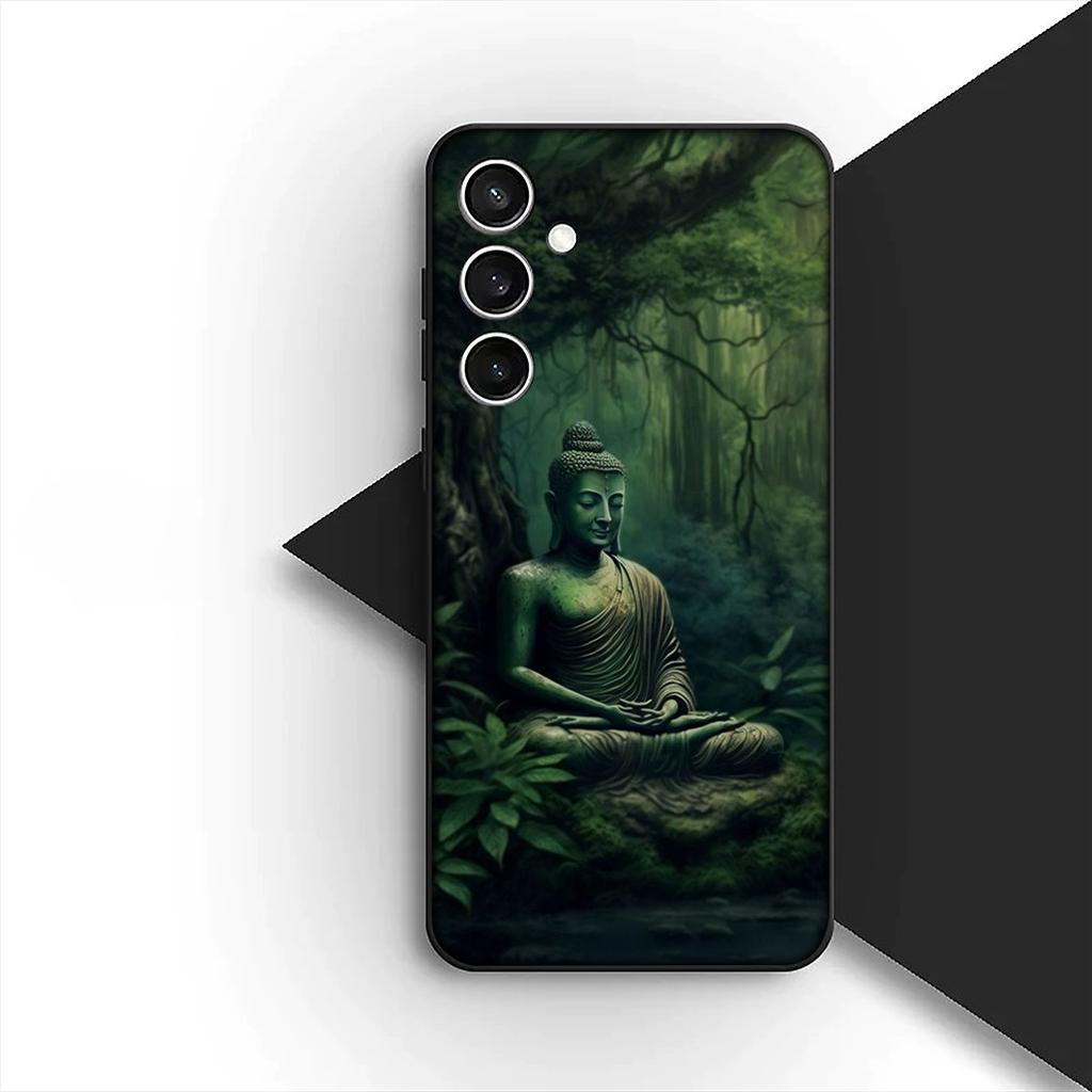 Cover for Samsung Galaxy S20 S22 S21 FE Ultra Plus A07 A17 A15 A16 A25 A57 A37 Casing Silicone Phone Case Lord Wallpaper Buddha