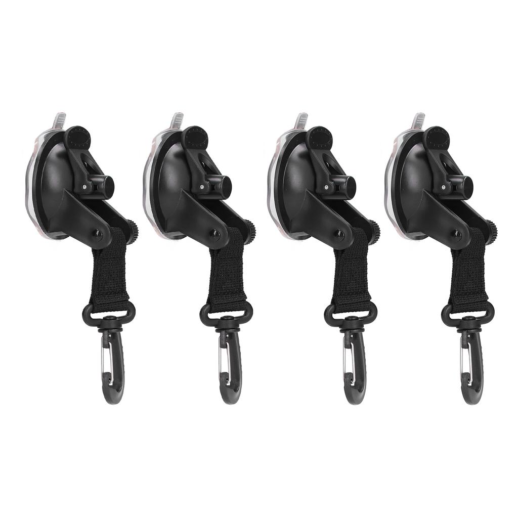 4Pcs Suction Cup Anchor Portable High Strength Light Weight Car Outdoor Camping Tent Sucker