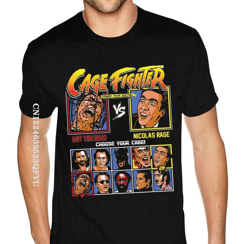

Extra Large Cage Fighter Not The Bees Vs Nicolas Rage Choose Your Cage Tees Shirts Homme Oversized Anime Tshirt Men T Shirt 5XL різнокольоровий