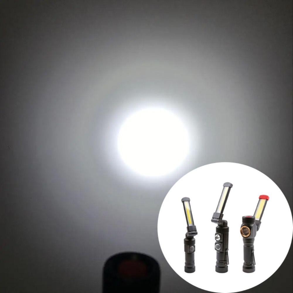 Portable Folding USB Charging COB Emergency Lamp USB Tape Clip Light Working Light