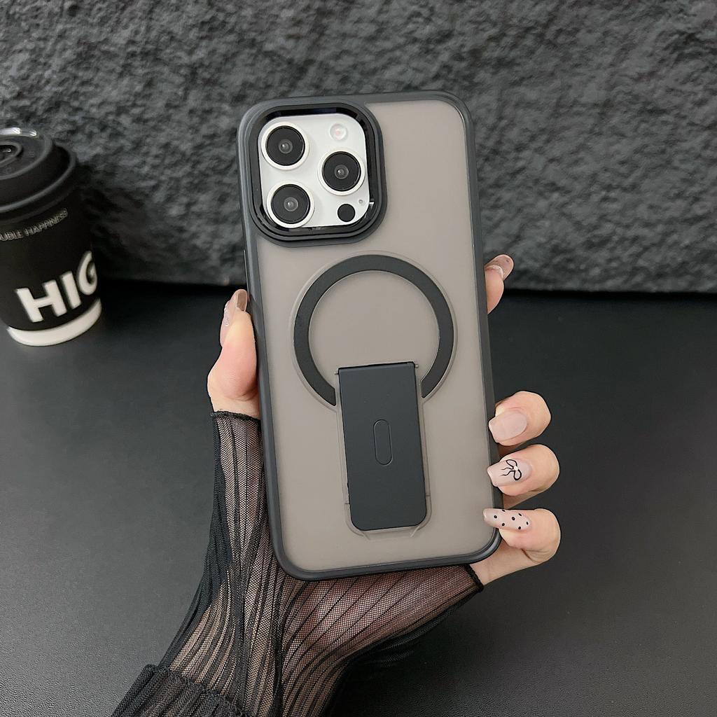 For Apple 17Promax Phone Case, for IPhone 16/14/15, Metal Lens, Skin Sensitive, Magnetic, and Cool Sound Holder