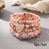 Bohemian bracelet creative tassel multi-layer beaded bracelet