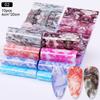 BORN PRETTY 10pcs Nail Foils Marble Paper Gel Polish Transfer Sticker DIY Pattern Manicure Nail Art Decoration Decorations