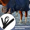Horse Blanket Leg Straps Equine Blanket Rope Replacement Elastic Adjustable Horse Leg Straps For Farm Equestrian Outdoors