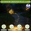 Fairy Garden Solar Light IP65 Waterproof Outdoor Solar Stake Light Large Retro Metal Lantern Solar Light for Garden Decoration