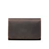 Leather Business Card Case Holder for Men and Women Credit Card Holders Vintage Cards Wallet Hasp Bifold Small Wallets