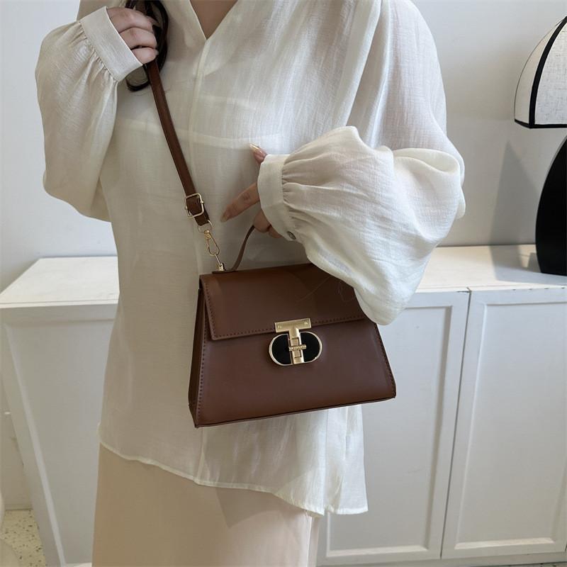 Stylish Pu Shoulder Bag Trendy Small Square Crossbody Bag For Everyday Use