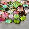 Natural Tourmaline mix lot, 10 Pieces Lot, Multi tourmaline faceted gemstone lot, Multi Tourmaline October Birthstone For Making Jewelry.