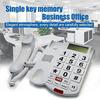 Large Button Caller ID Landline Phone for Seniors with Adjustable Volume