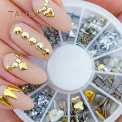 Colorful Shiny Nail Art Decoration Wheel Colorful Star DIY Manicure Accessory Nail Care