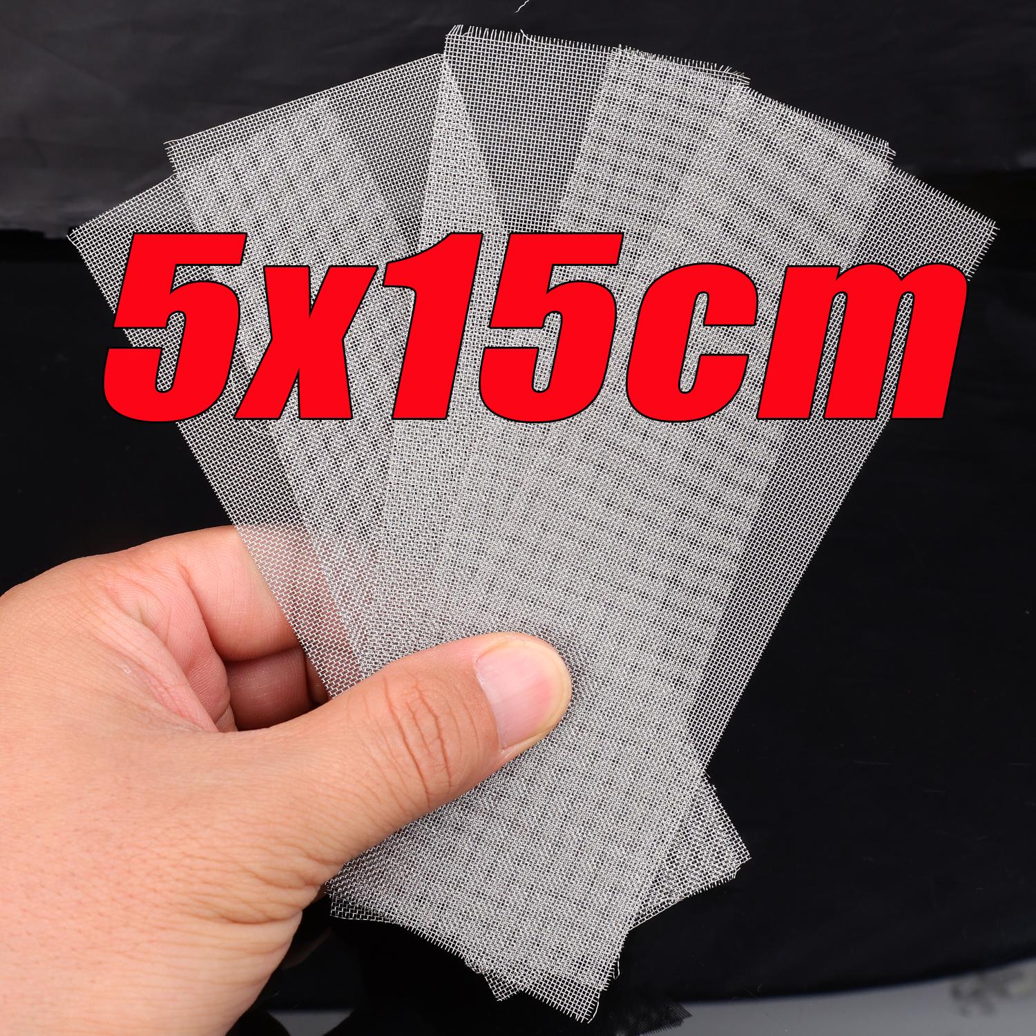 

30-5PCS Stainless Steel Welded Wire Repair Mesh Trimmable Welding Wire for Hood Vent Accessories Car Sheet Metal Repair Tools 5PCS