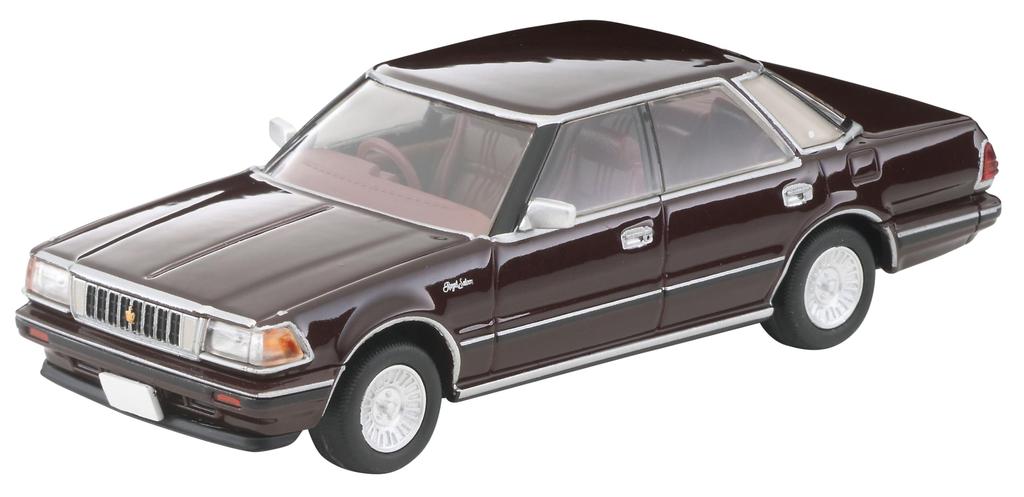 Tomytec Tomica Limited Vintage Neo LV-N175c Toyota Crown Hardtop Supercharged Royal Saloon (Wine) 1985 Model, Completed Model, 332718