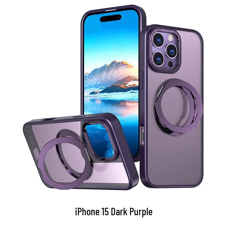 CAXITON Transparent Magnetic Phone Case for iPhone 15