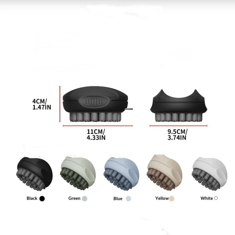 Silicone Hair Curly Twist Magic Barber Brush African Coil Wave Dread Natural Hair Brush Hair Style Tool Salon Accessories