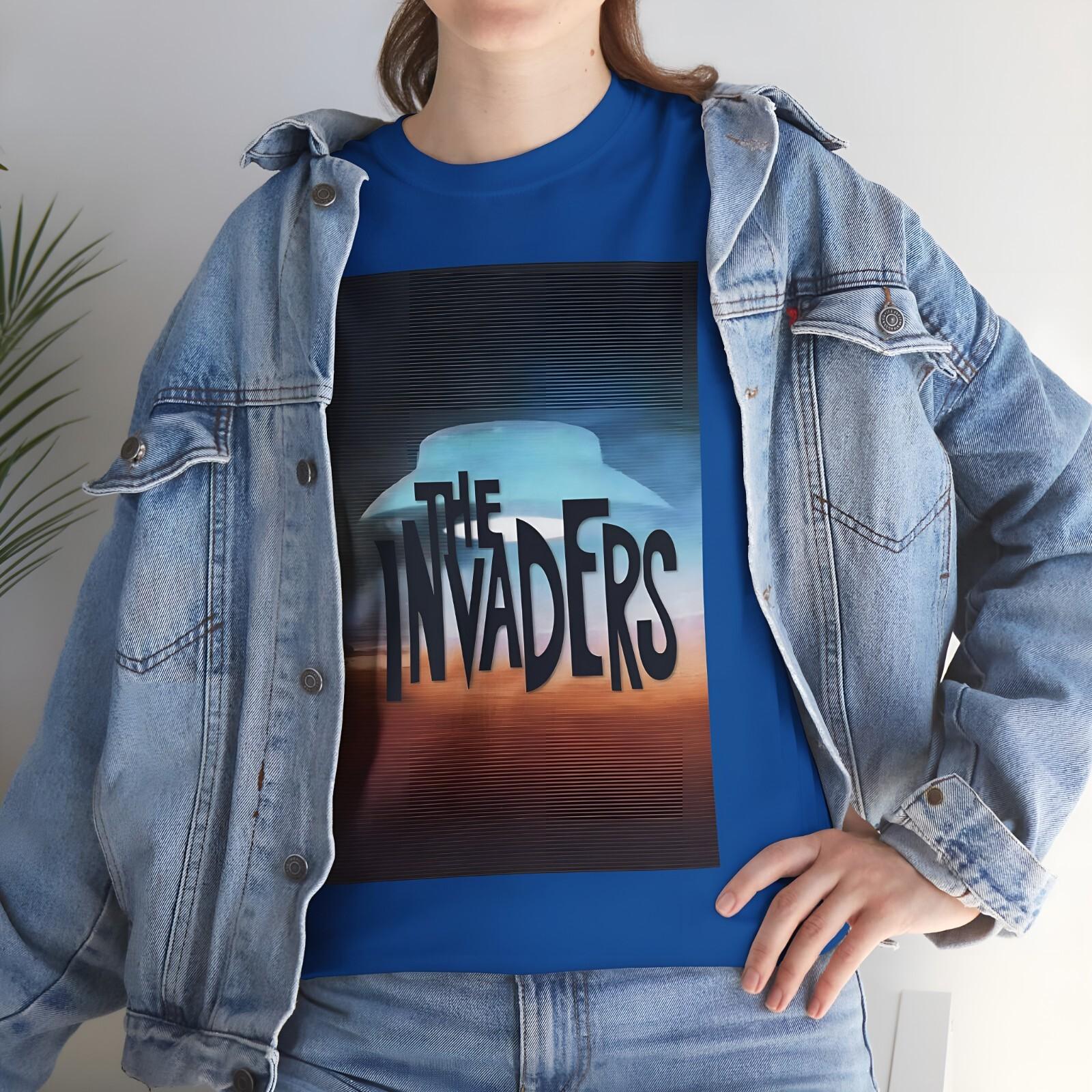 THE INVADERS (1967) T-Shirt Mens Womens Tees Top Style B Science Fiction UFO UFO Aliens Alien S