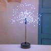 LED Starburst Table Lamp 120 Lights USB Fairy Lights Elegant Desk Lamp for Home Decor Wedding Centerpiece Lighting