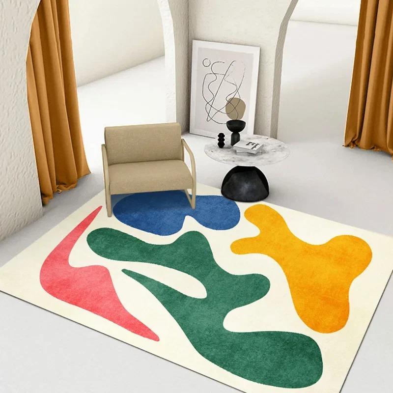 Modern Style Bedroom Decoration Carpet Living Room Large Area Carpet Home Abstract Floor Mat Children s Carpet Bedroom Decor 40x60CM