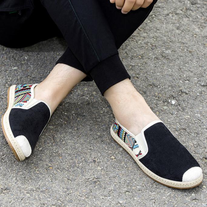 Canvas Shoes Cloth Shoes Men's Canvas Shoes Handmade Canvas Shoes
