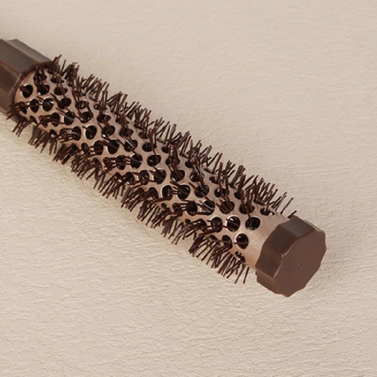3Pcs Round Brush Set for Effortless Blow Drying and Styling of Short Hair with Comfortable Handle and Ceramics Barrels
