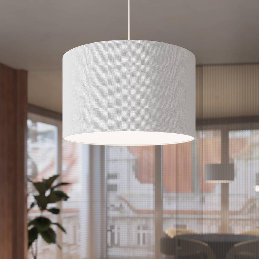 Round white hanging lamp Ø30 cm NOVA 1xE27 15W SL.1403 Sollux Lighting