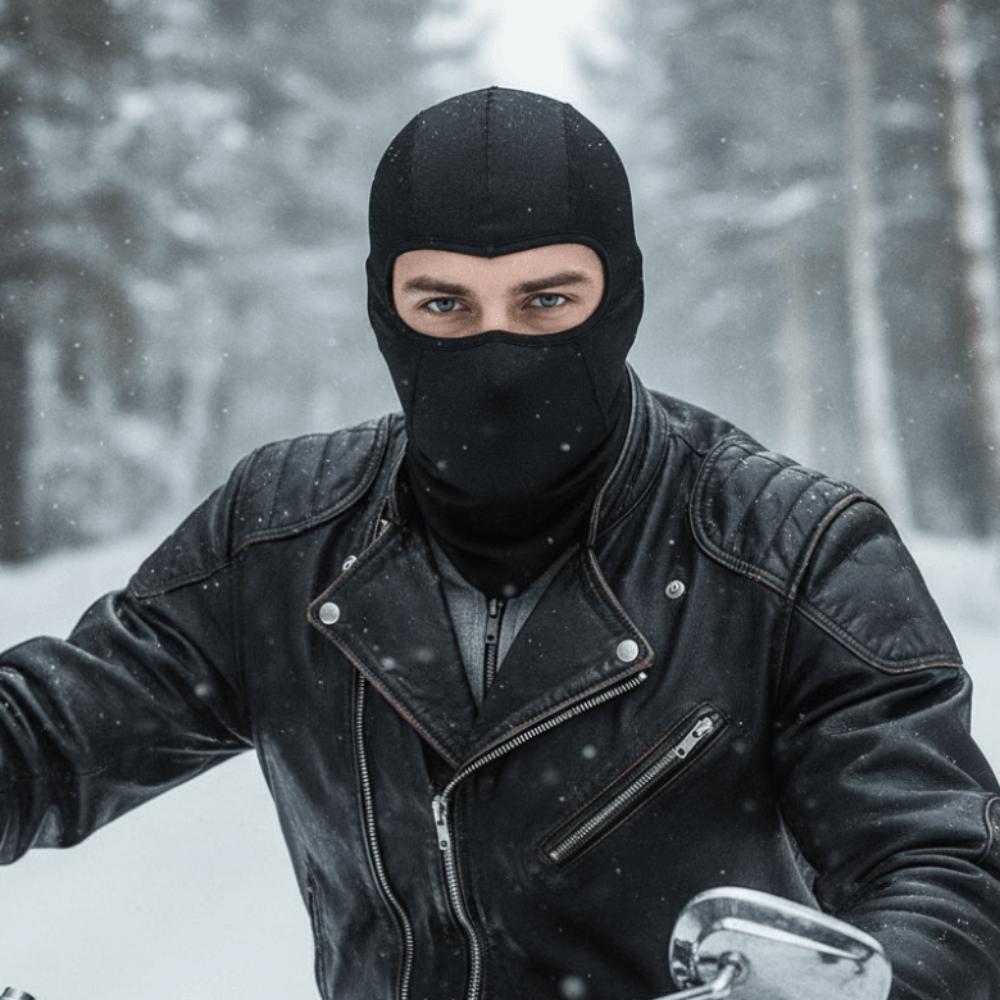 Thick Fabric Winter Balaclava Mask Warm Lining Cycling Helmet Liner Cold Weather