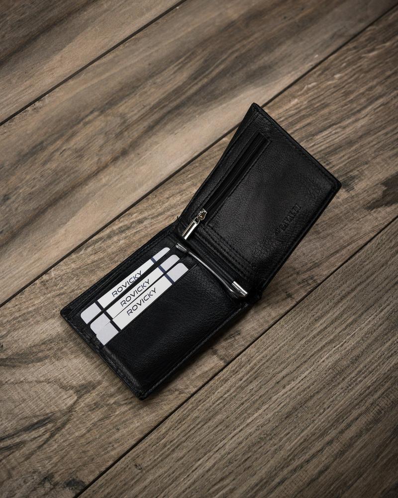 Pojemny Zgrabny Męski Portfel Skórzany Cavaldi