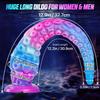 Alien Octopus Tentacle Dildo - Fantasy Silicone Anal Plug for Women & Men, Unique Curved,G-Spot & Prostate Stimulation, Adult Toy