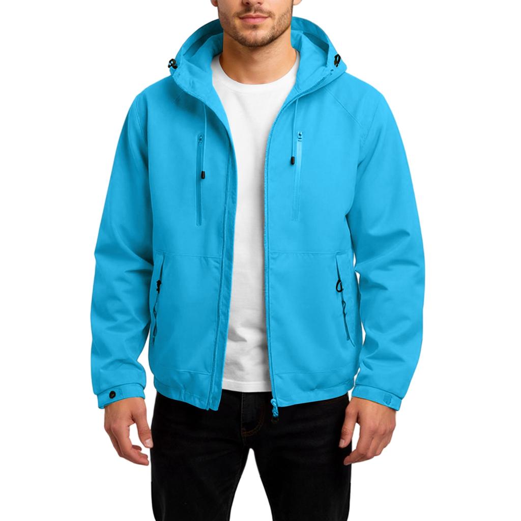 Men's  Fashion  Leisure  Hooded Hood  Outdoor  Jacket  Coat
