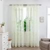 2026 Curtains, Gauze Curtains, Bedroom Translucent Decorative Curtains, Pole Piercing Sheer Curtain