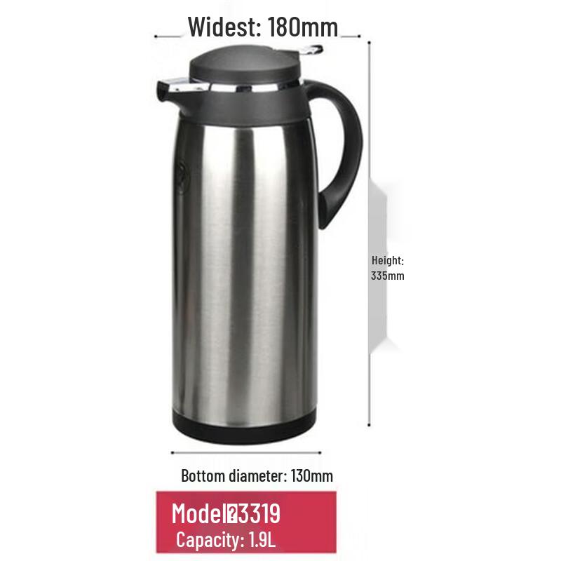 

Handunyou 1.7L Stainless Steel Insulated Kettle