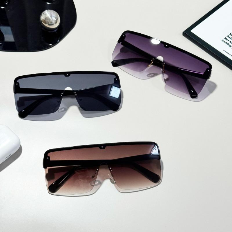 Ochelari de soare cu ramă pătrată mare, UV400, modă de vară, ochelari de soare vintage pentru femei, ochelari de soare pentru călătorii în aer liber, pentru plajă