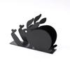 Iron Napkin Storage Vertical Design Napkin Organizer Paper Towel Holder  Restaurant