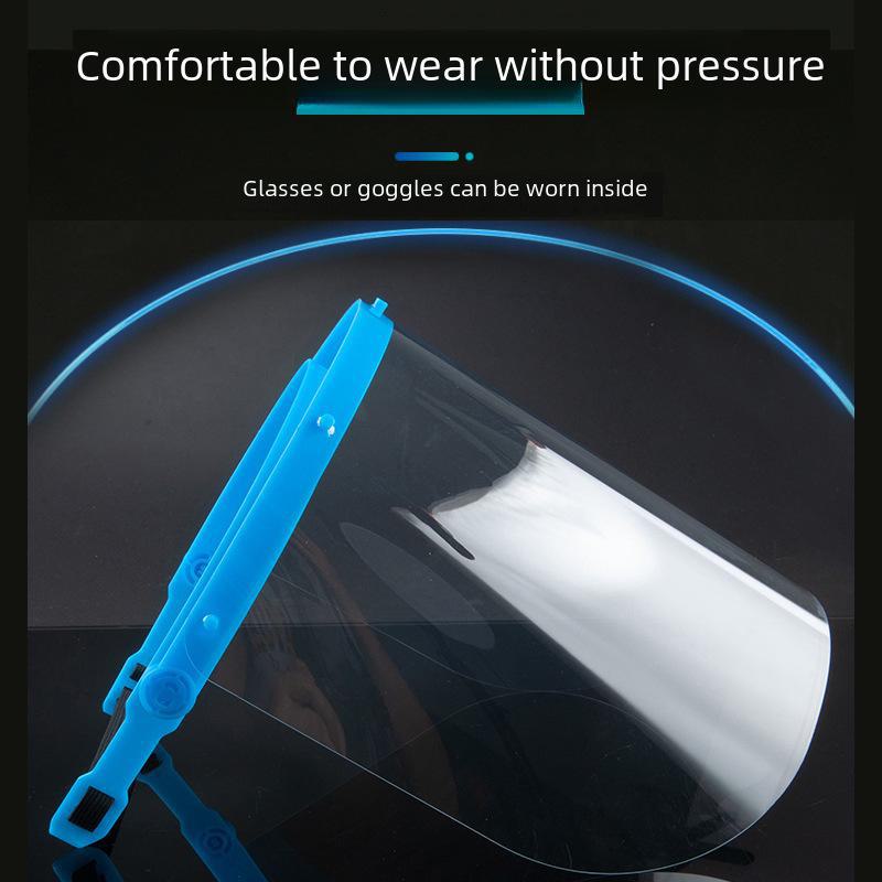 Clear Plastic Anti-Fog Face Shield for Dental and Beauty Use