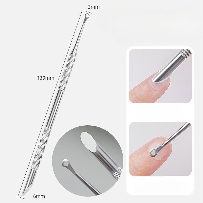 New Manicure Spatula Push Cuticle Nails Take Out Nail Cuticle Remover Tool Cuticle Pusher Sticks Manicure SPT05