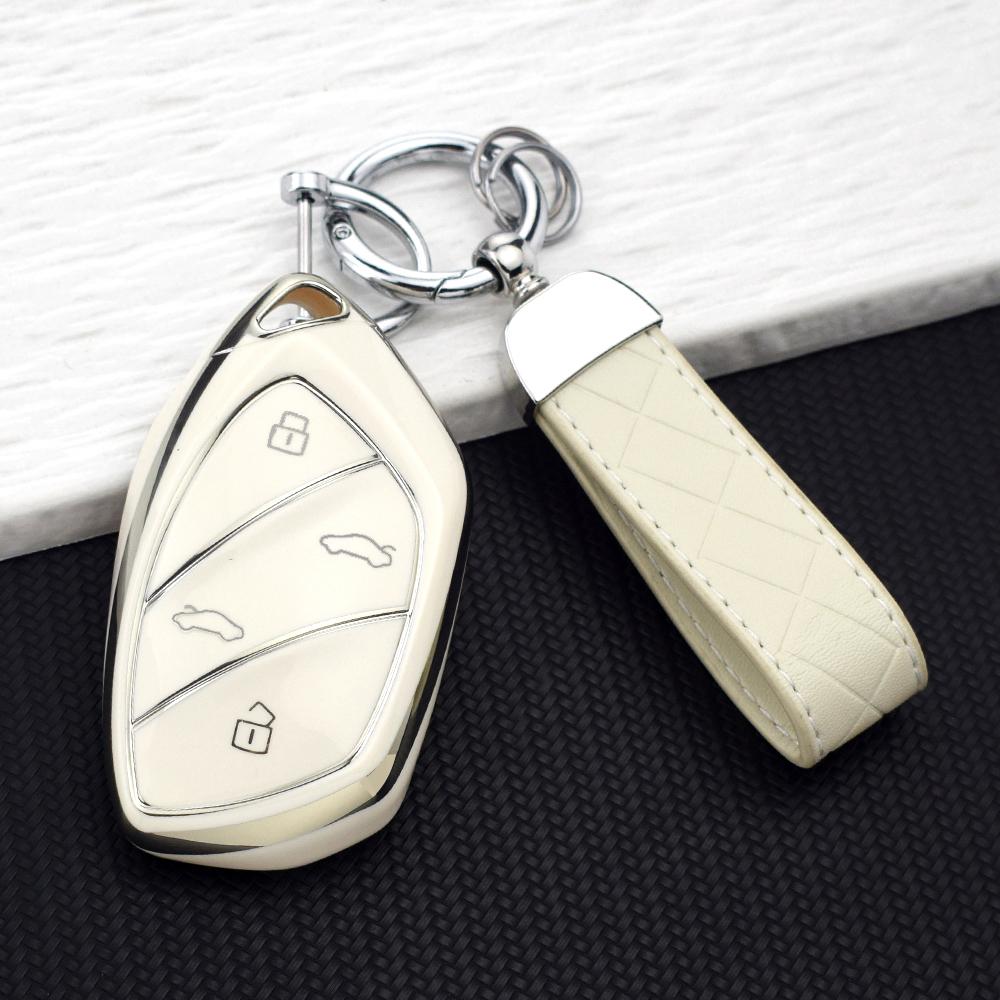 Soft TPU Remote Key Fob Protective Cover Shell for MG ZS EV HS EHS EZS MG6 MARVEL R MARVEL X for Roewe RX5 I5 I6 RX3 RX8 ERX5