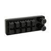 Programmable Keypad 10 Keys 2 Knobs Blue Switch Mechanical Hot Swappable Mini Keypad for Gaming Office Media