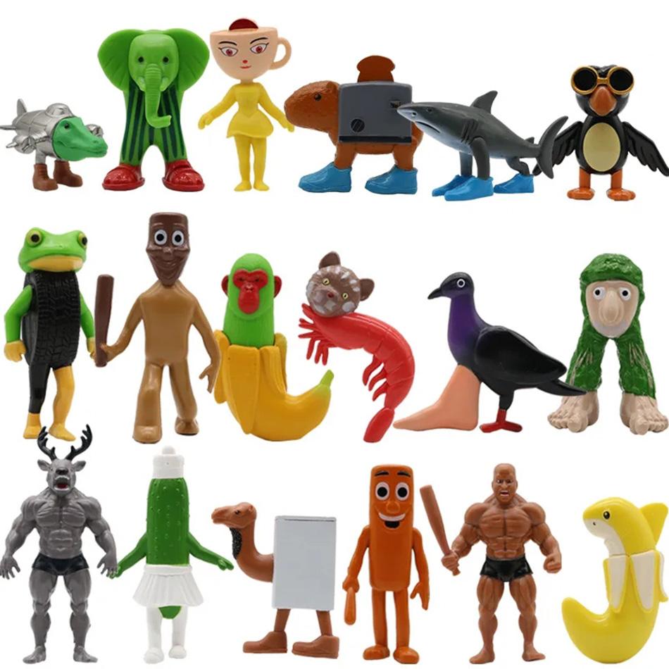 NEW Blind box Italian Brainrot AI Animals Tung Tung Tung Sahur Figure Tralalelo Tralala Figure Doll DeskOrnament Gift