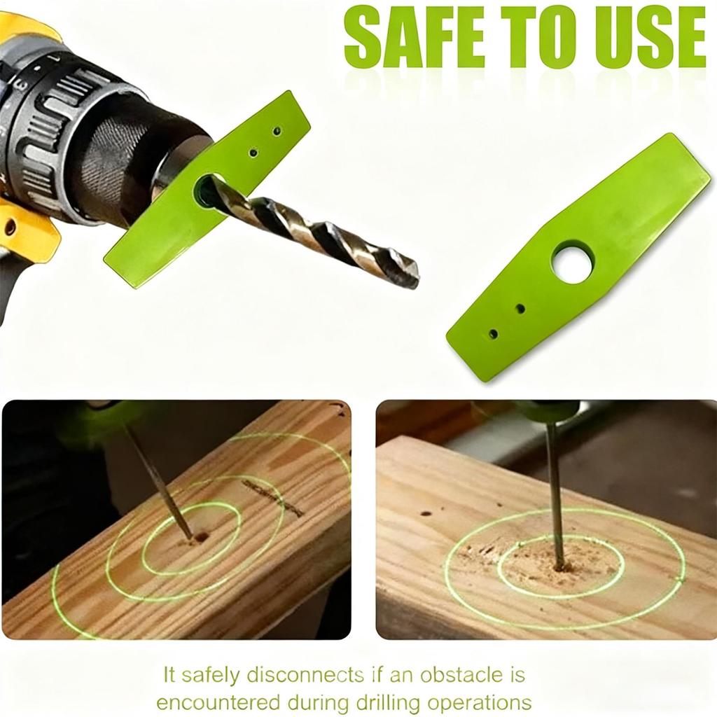 Drill Block Precise Measuring Gauge Hole Finder Punch Locator Drill Guide for Cabinet Drawer Installation Door Deck Shelf