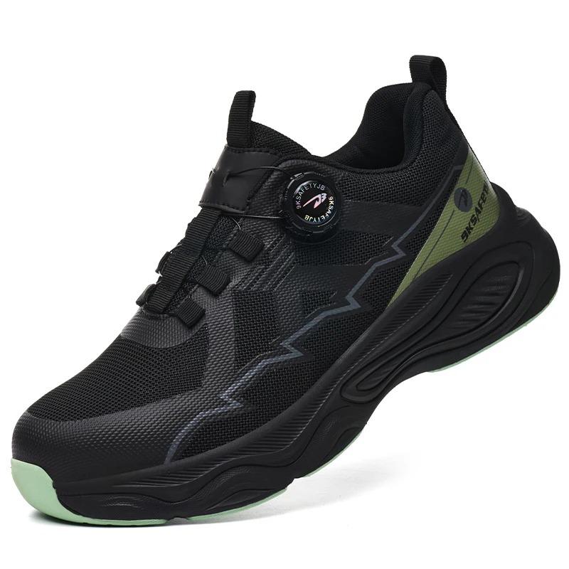 

Work Shoes with Steel Toe Anti Puncture Work Safety Sneakers Work Man Safety Shoes Anti-slip Boots Indestructible Shoes for Men 37