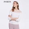 Ports Women's Spring Spliced Knit Top
