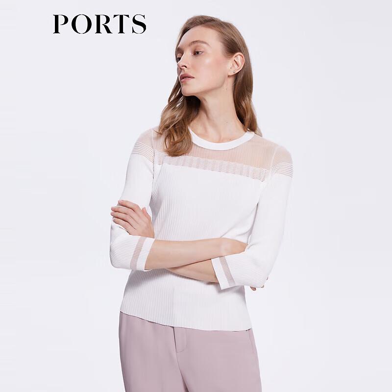 Ports Women's Spring Spliced Knit Top
