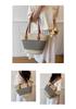 Women's Fashionable Straw Tote Bag - Large Capacity Summer Woven Bucket Bag